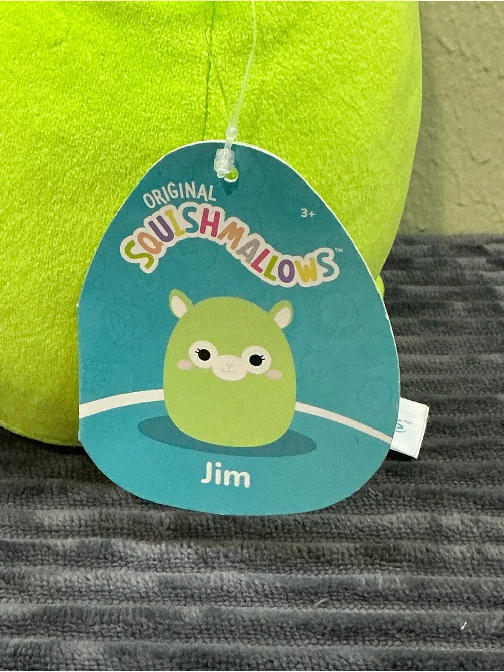 Original Squishmallows 8” Jim The Llama Alpaca Plush Green Brand New With Tags